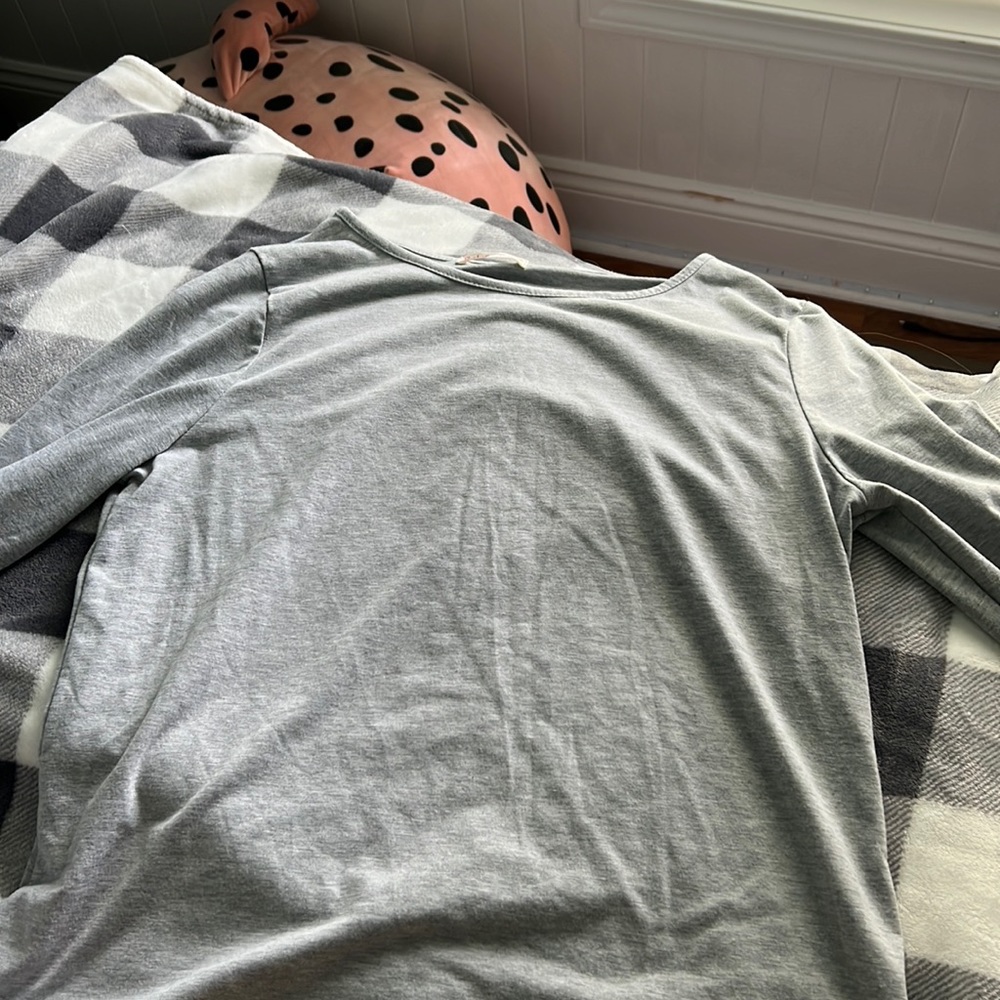 Romwe Grey long sleeve